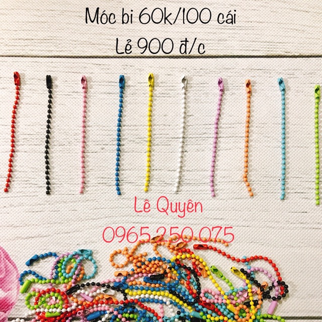 Móc bi 10 cái