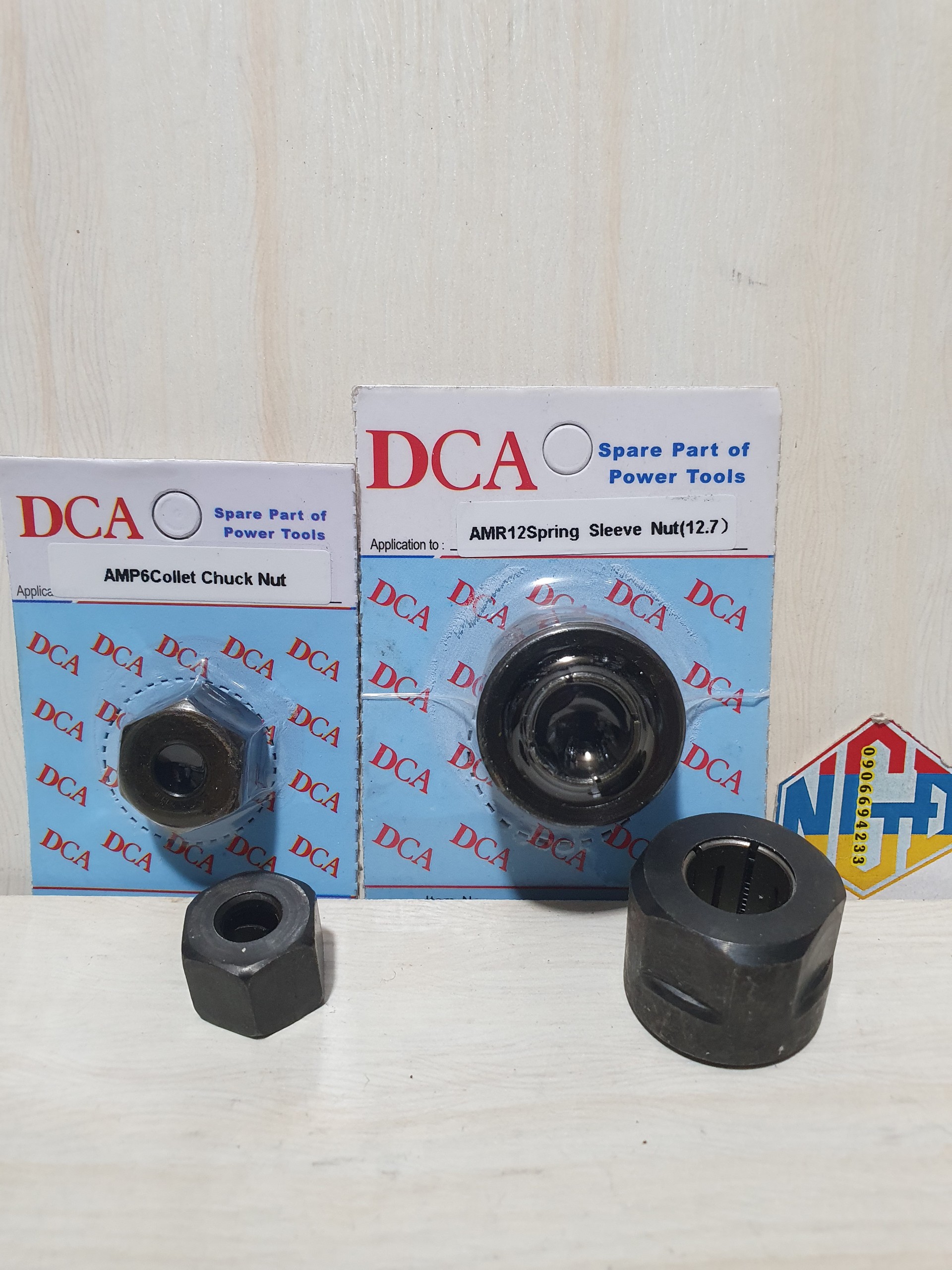 ốc rọ, côn rọ máy soi máy phay.6.35-12.7mm