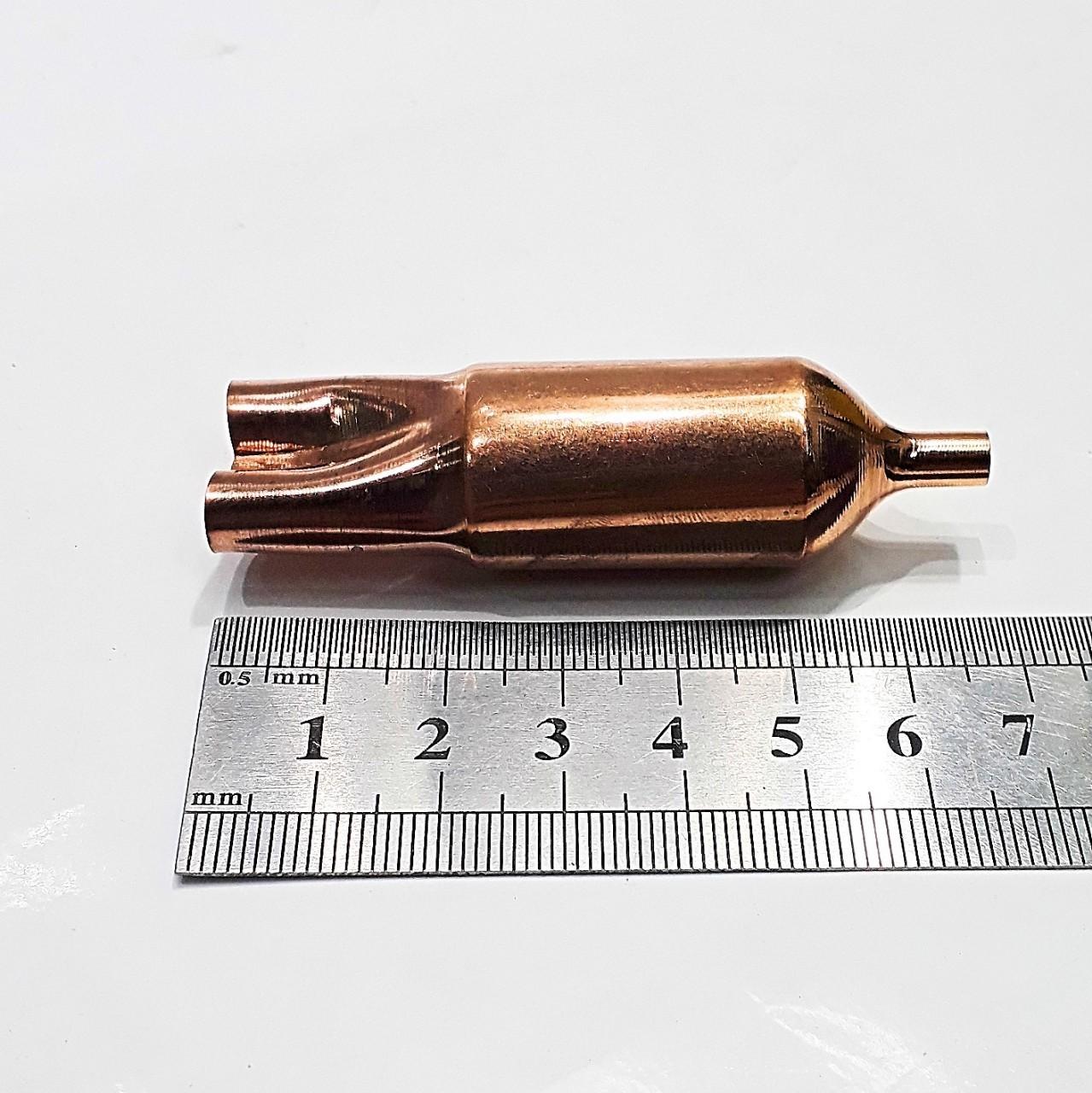 Phin lọc điều hòa 2 đuôi D70mm