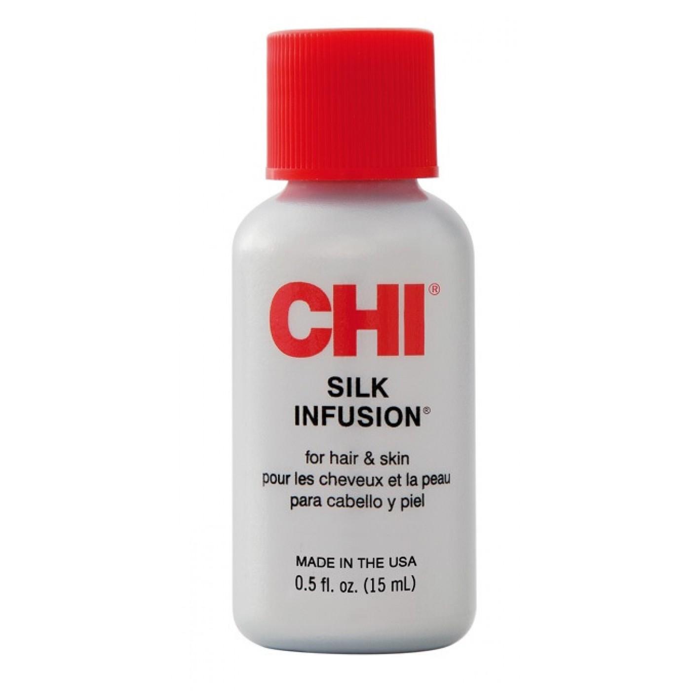 Tinh dầu dưỡng tóc CHI SILK INFUSION Mini 15ml