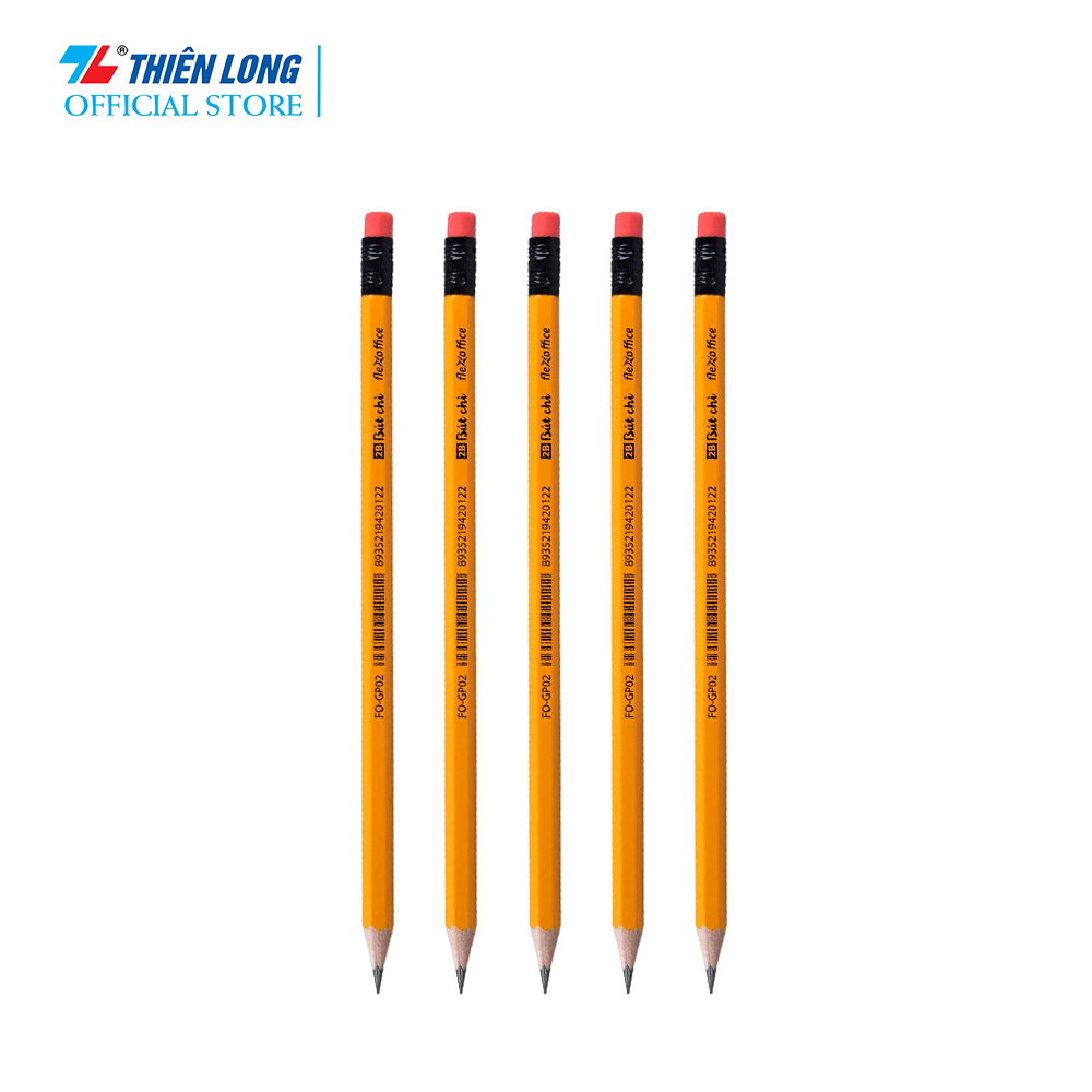 Combo 12 Bút chì gỗ 2B Flexoffice FO-GP02