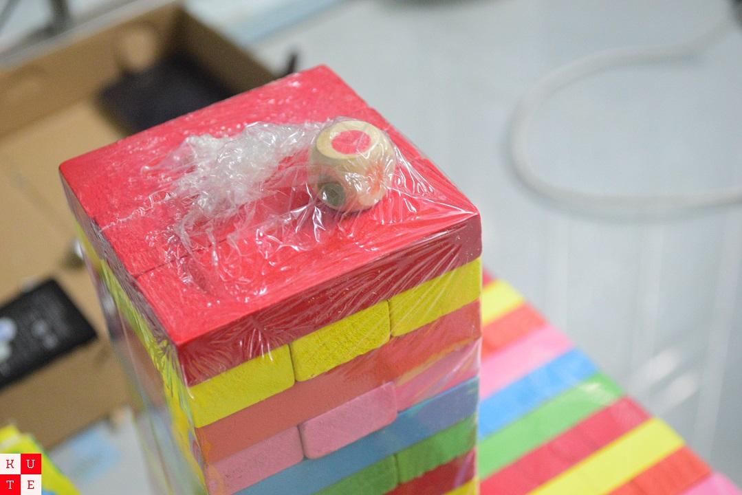 Đồ Chơi Rút Gỗ Màu Loại Lớn 48 Thanh