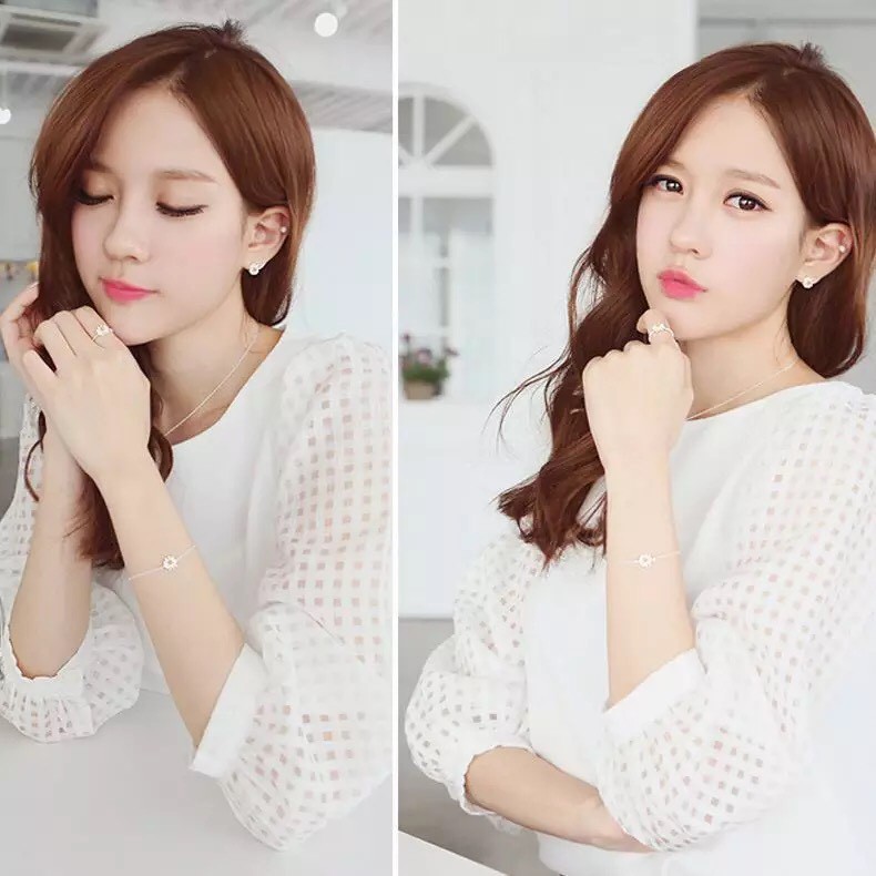 [Lấy mã giảm thêm 30%] Lắc tay hoa cúc siêu đẹp