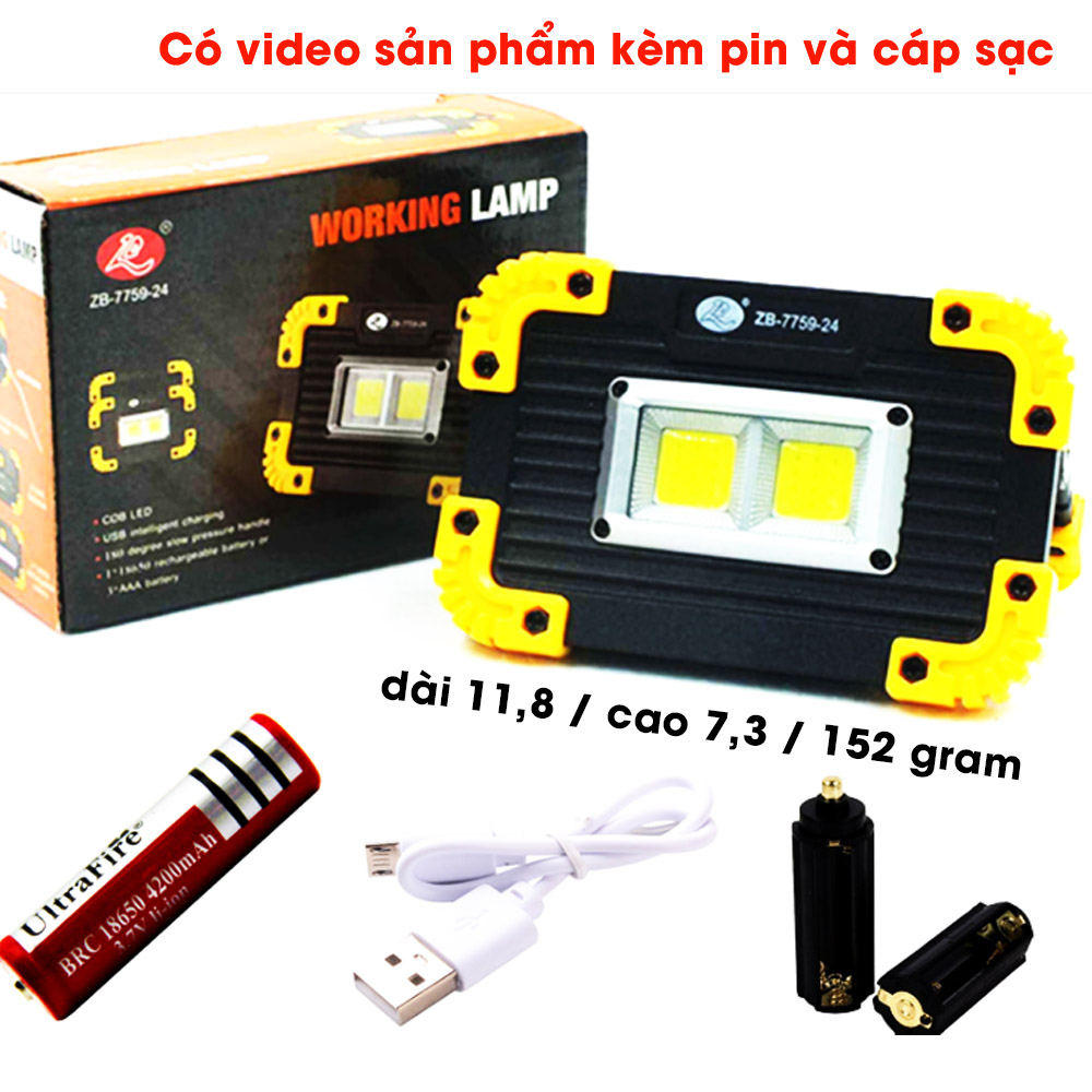 Đèn chuyên dụng - để bàn - có đế chân đứng - đèn led COB công suất cao - chớp - nháy - full phụ kiện - có video sản phẩm.