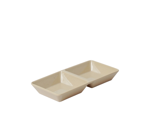 Chén Chấm Nhựa Melamine Màu Nâu