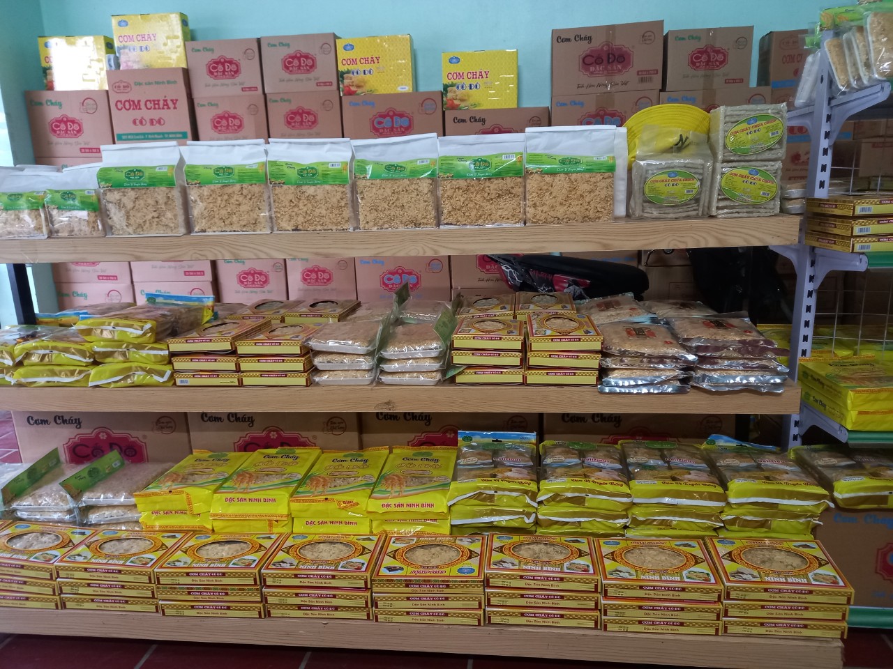 [BÁN SỈ] Cơm cháy Cố Đô 200g - Đặc sản Ninh Bình, ròn tan ngon