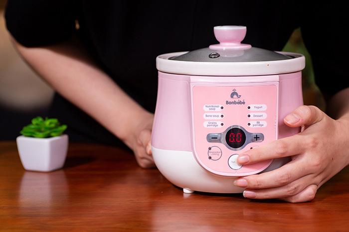 Nồi nấu chậm đa năng có hẹn giờ Bonbébé BB-08 (1L)