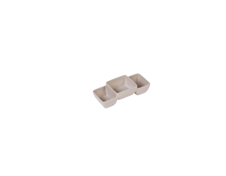 Chén Chấm Nhựa Melamine Màu Nâu