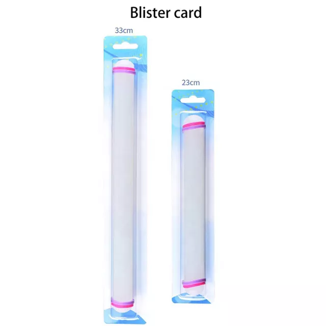 Cây lăn bột nhựa 2 Size (có vòng chia độ dày)
