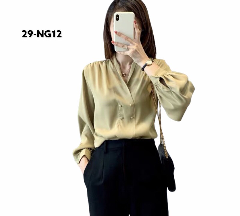 Áo sơ mi cổ tim - 29-ng12