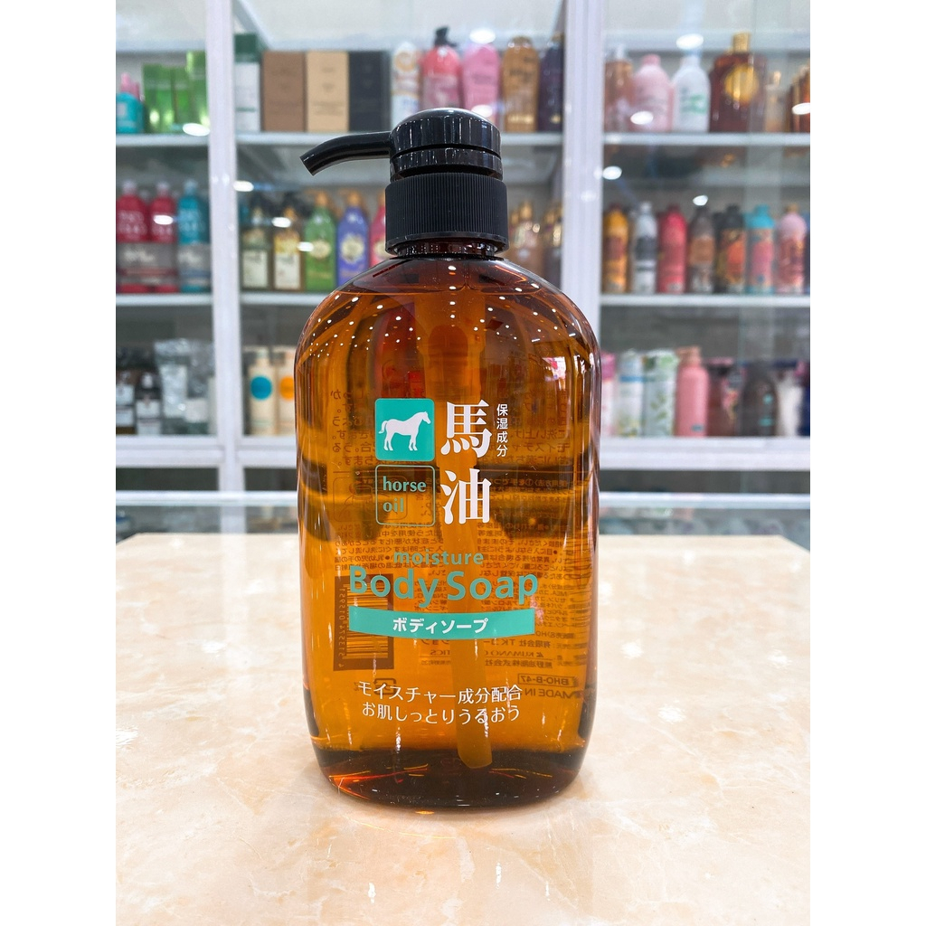 Dầu gội, dầu xả, sữa tắm mỡ ngựa nhật bản - chai 600ml