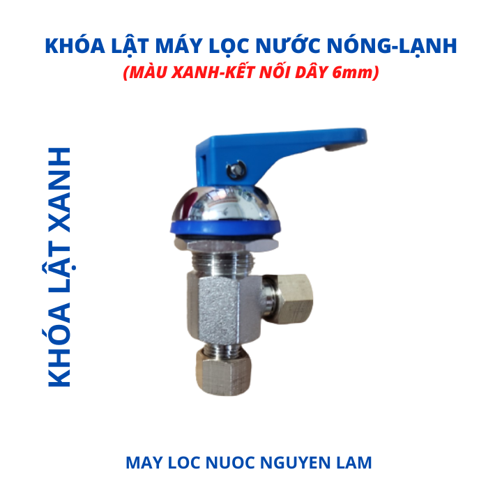 Van Khóa Vòi Nước Nóng Lạnh - (Dùng Trong Máy Lọc Nước RO Nóng Lạnh Nguội)