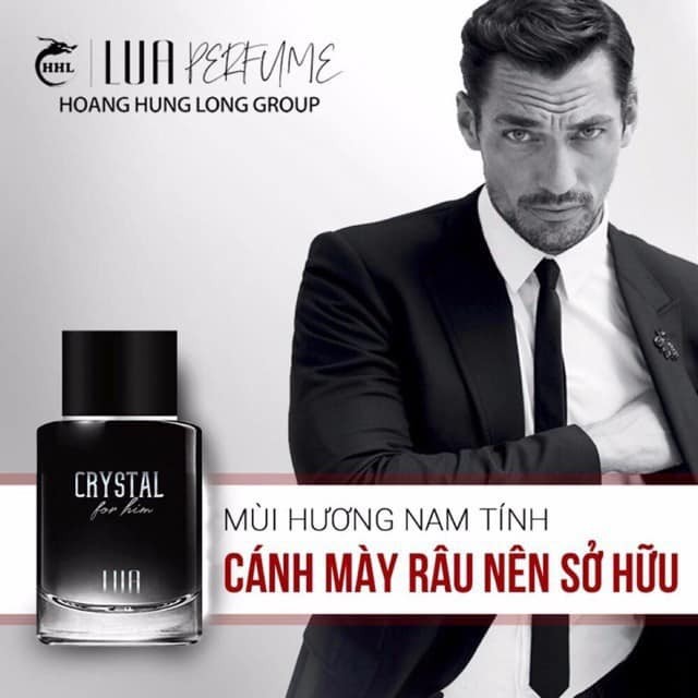 NƯỚC HOA LUA CRYSTAL FOR HIM 60ML CHÍNH HÃNG