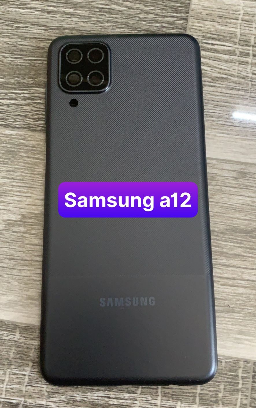 nắp lưng samsung a12 zin