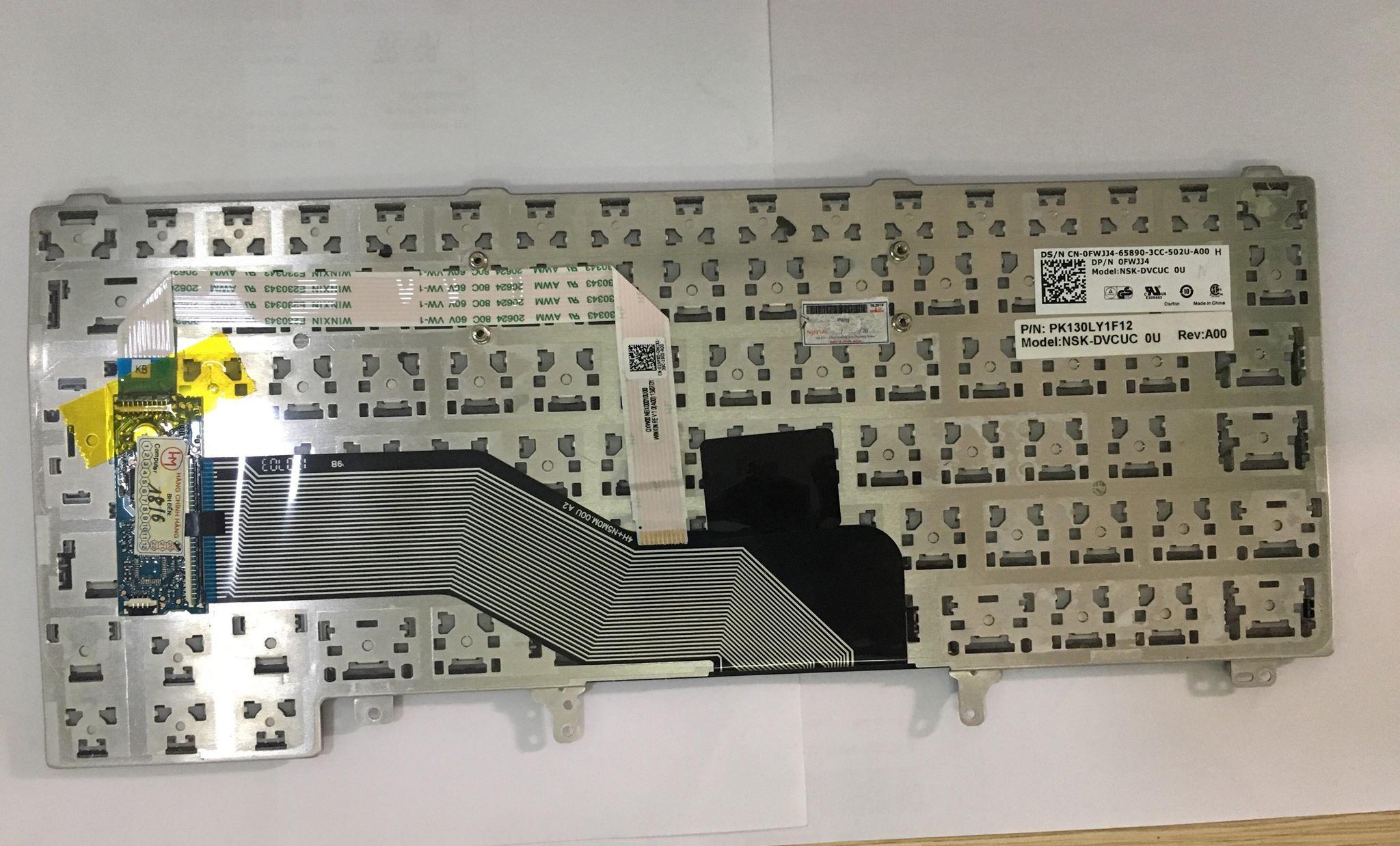 Bàn phím laptop Dell Latitude E6420E6320 E5420 XT3 - Keyboad Dell
