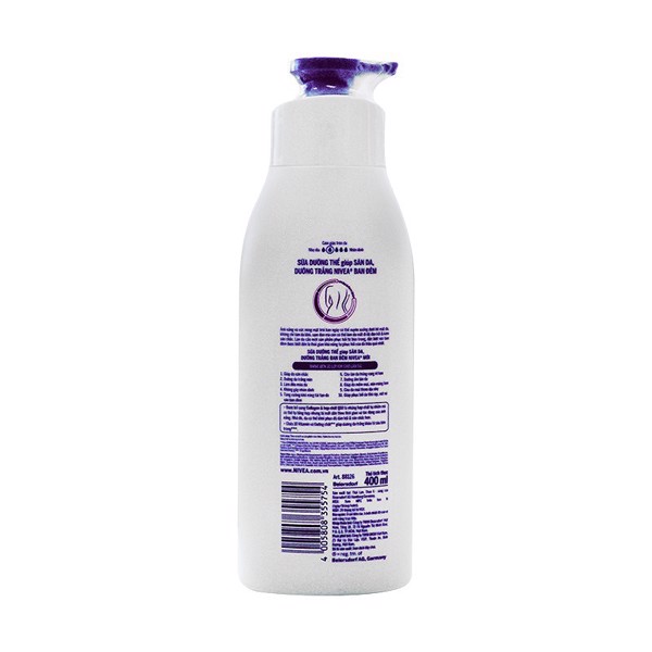 Sữa Dưỡng Thể Trắng Da Nivea Ban Đêm 350ml