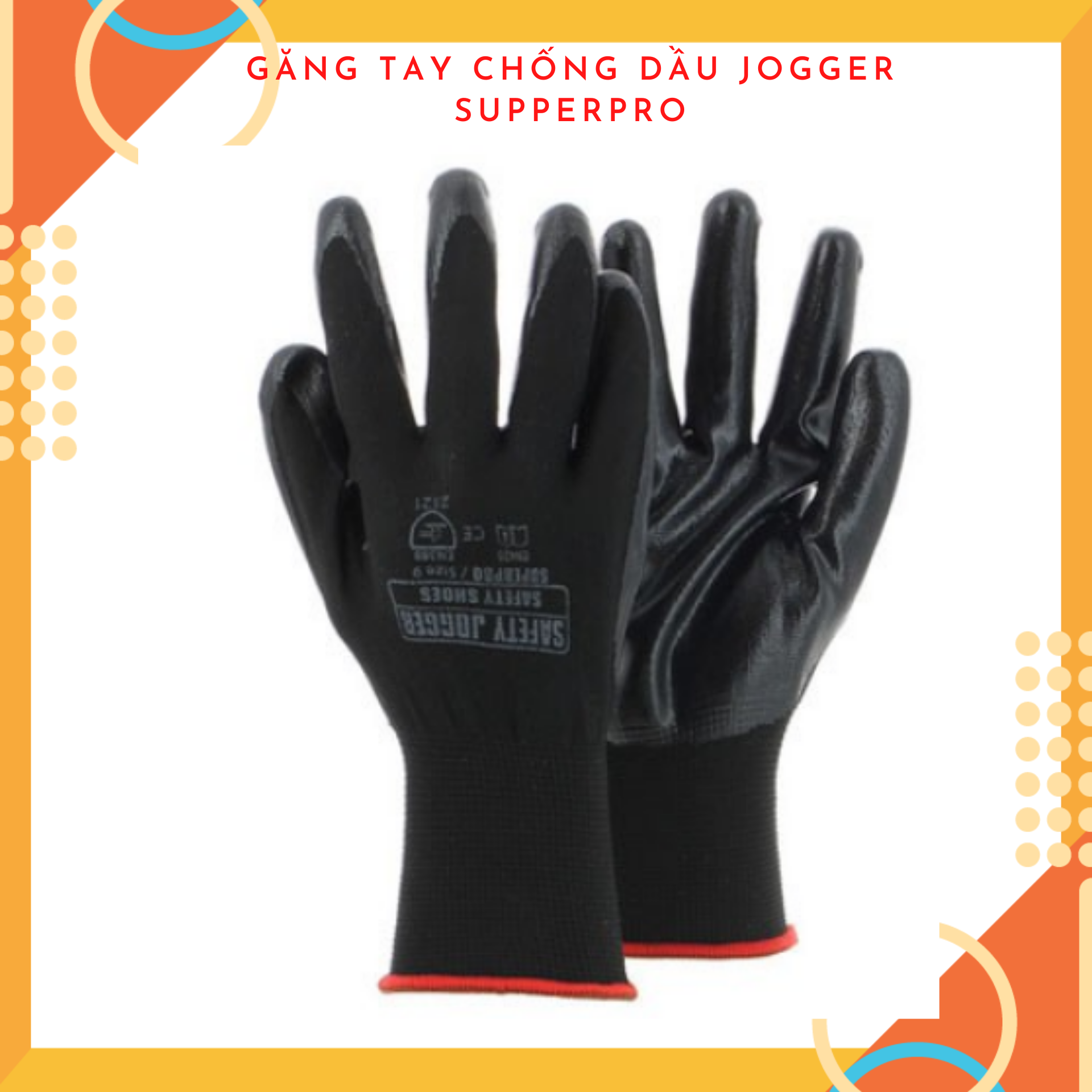 GĂNG TAY CHỐNG DẦU JOGGER SUPERPRO