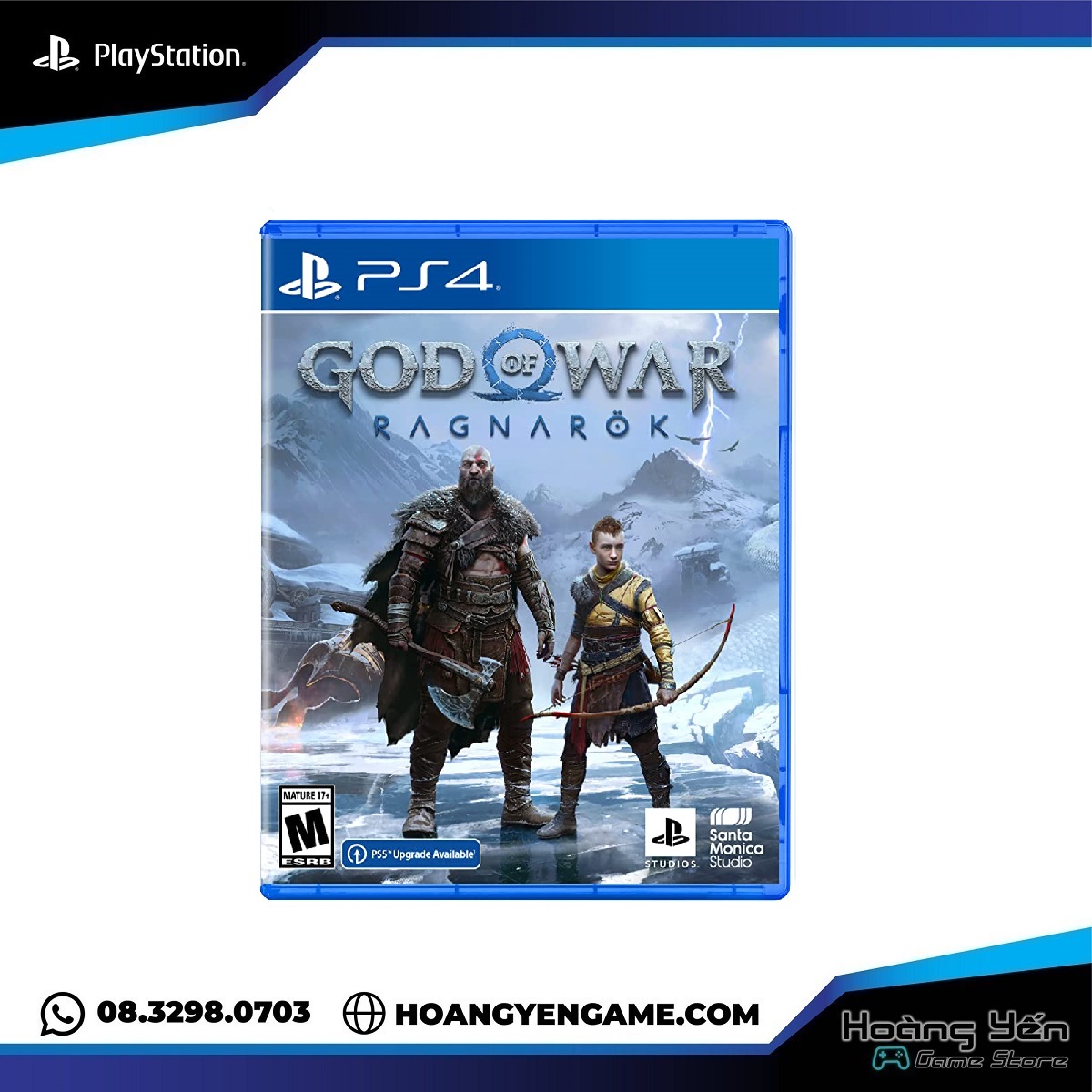 Đĩa game god of war ragnarok ps4
