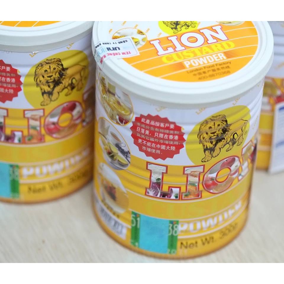 Bột Sư Tử - Bột Trứng Sữa Custard Lion Powder 300Gr