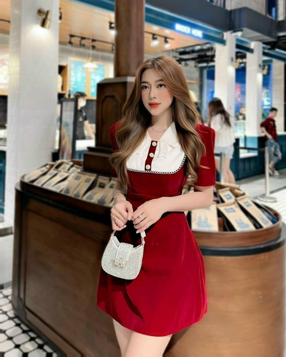 ĐẦM XÒE TIỂU THƯ DỰ TIỆC PHỐI REN SIÊU DỄ THƯƠNG