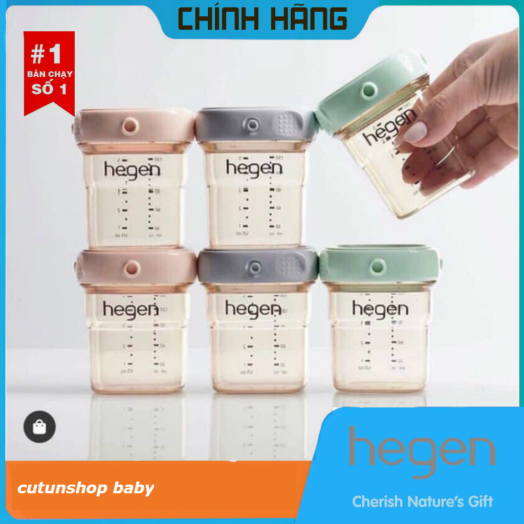 Nắp trữ sữa bình Hegen 150ml/240ml/330ml