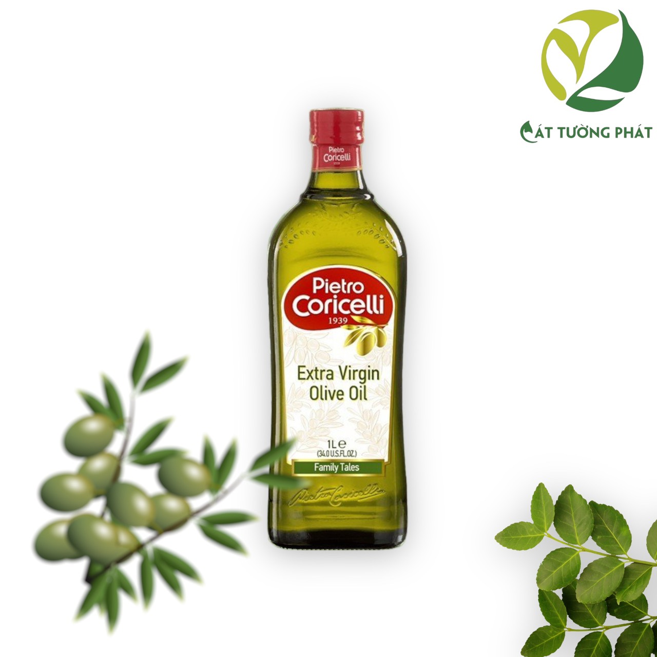 Dầu Oliu Extra Virgin Pietro Coricelli 1L