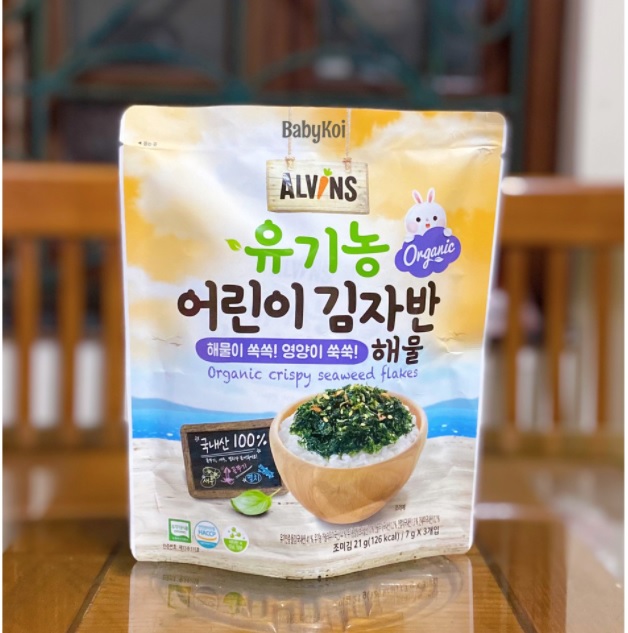 RẮC cơm rong biển hữu cơ Alvins
