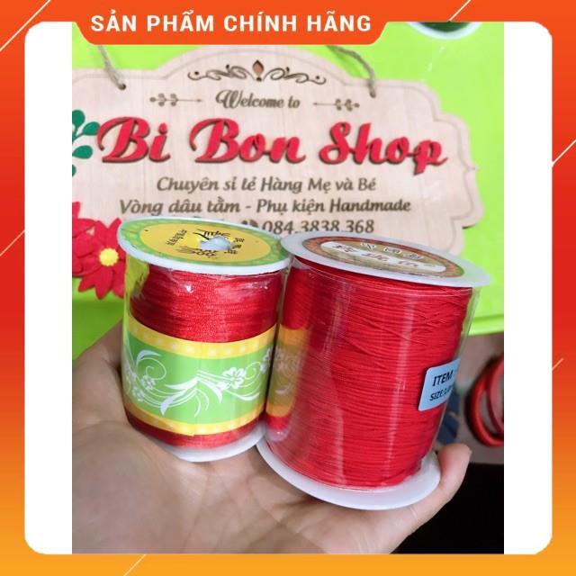 (200M) CUỘN DÂY DÙ ĐỎ TƯƠI LOẠI 1 - SIZE 1.0MM