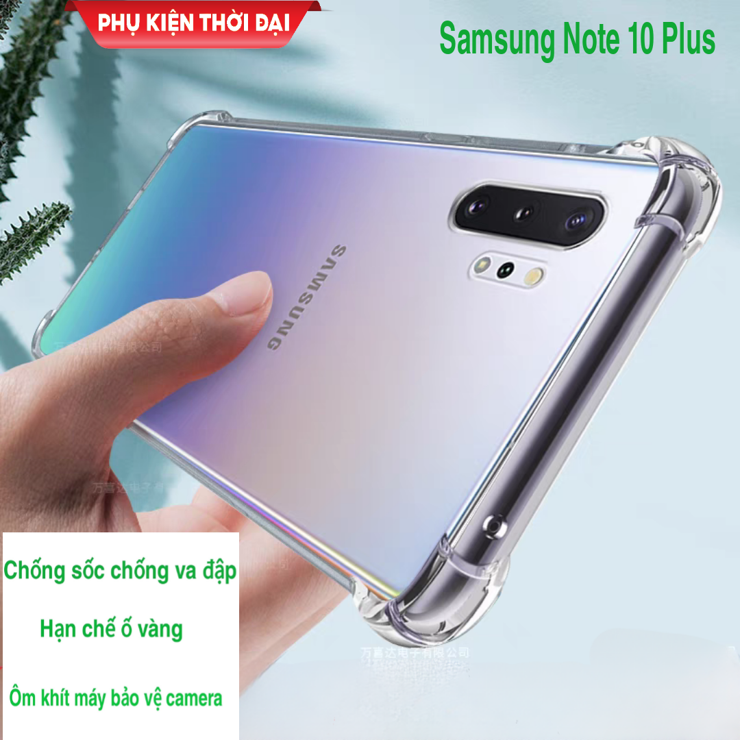 Ốp lưng Samsung Galaxy Note 10 Plus dẻo TPU siêu mỏng