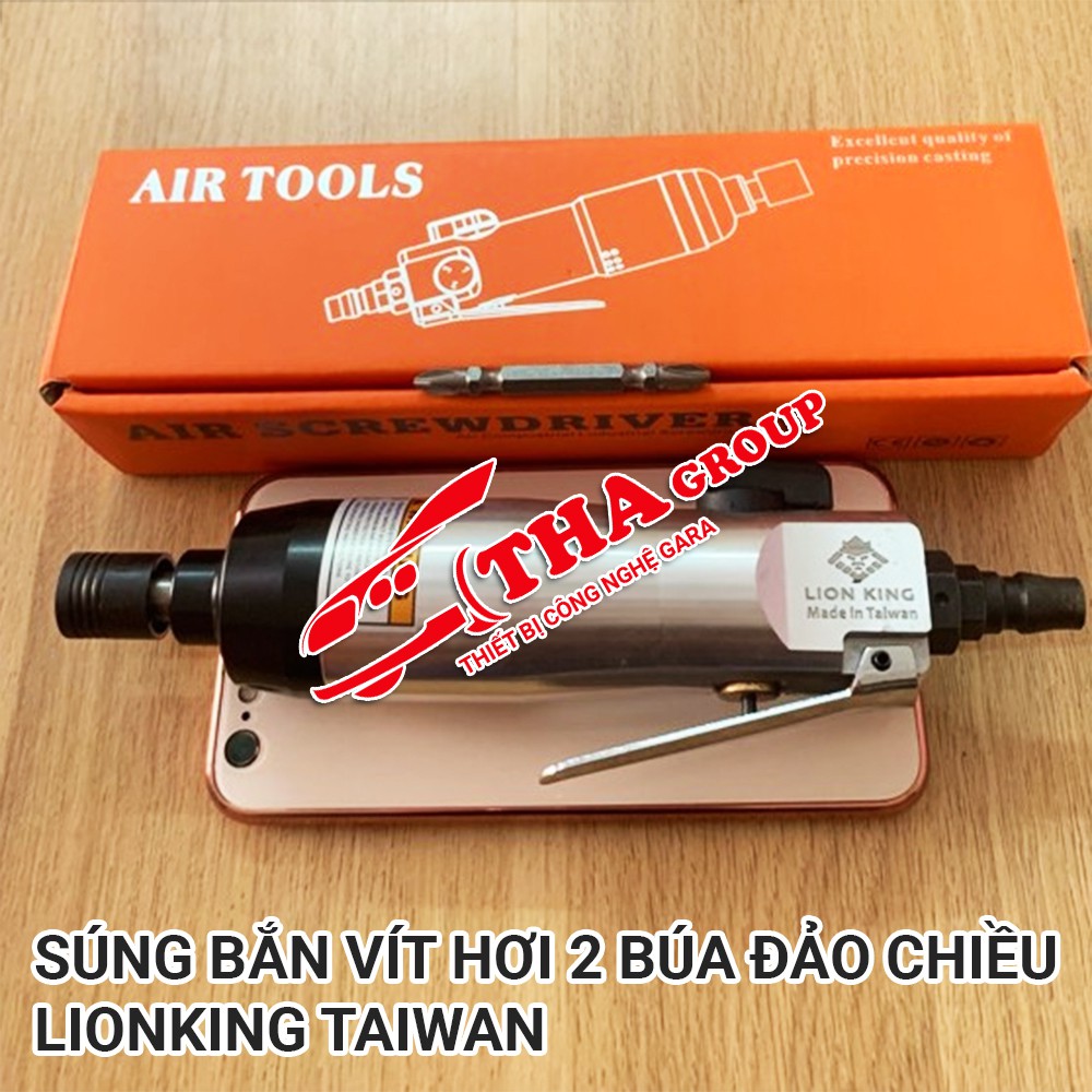 Bắn Vít Hơi 2 Búa Đảo Chiều Lionking Taiwan.