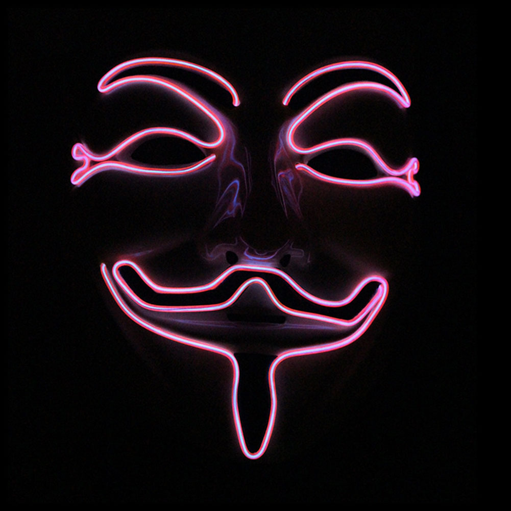Mặt Nạ Hacker Anonymous LED