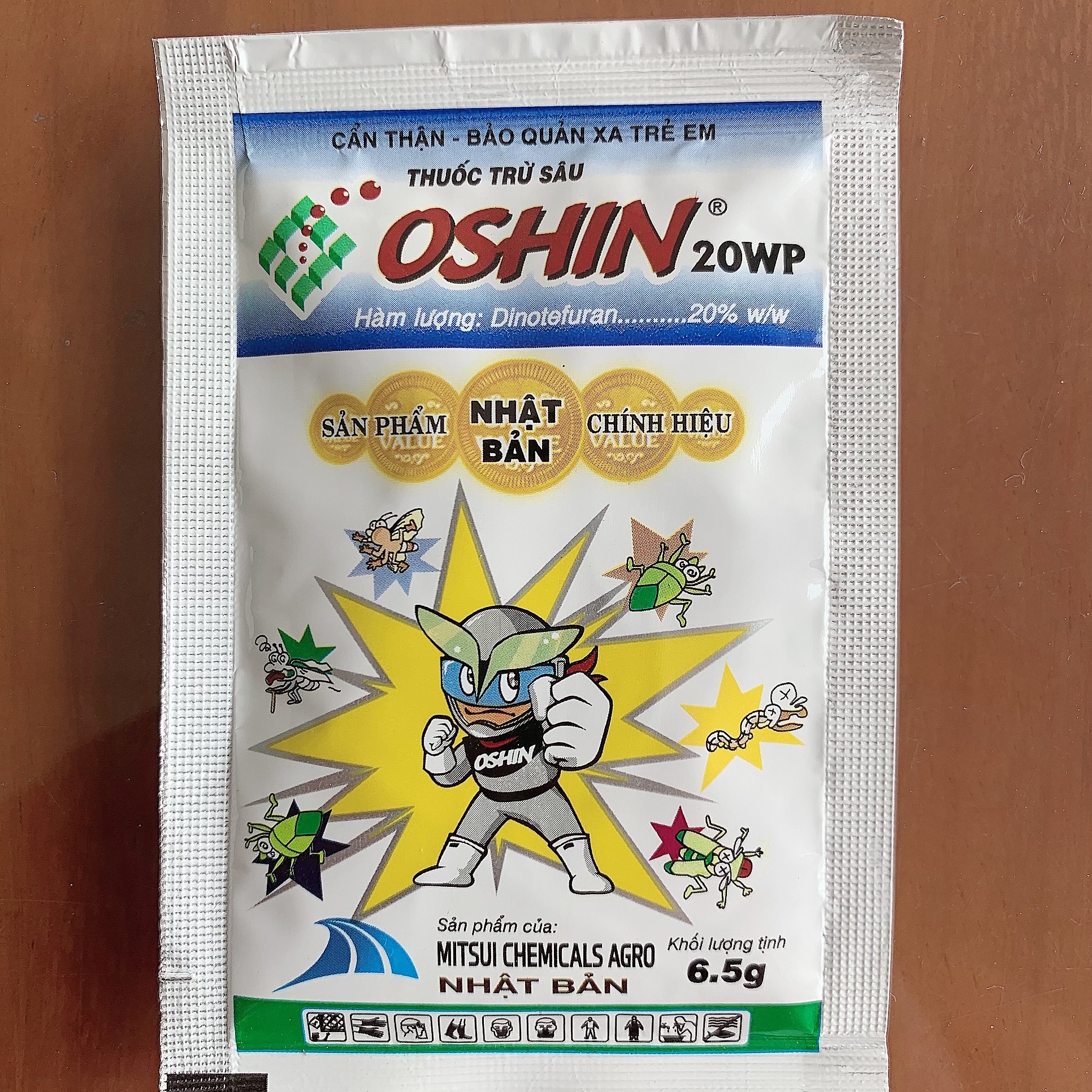 Oshin trừ rầy, rệp sáp, bọ trĩ 6.5gr