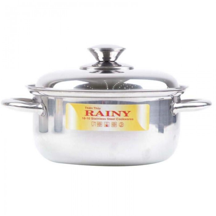 Bộ nồi inox 1 đáy Rainy RN-06TT
