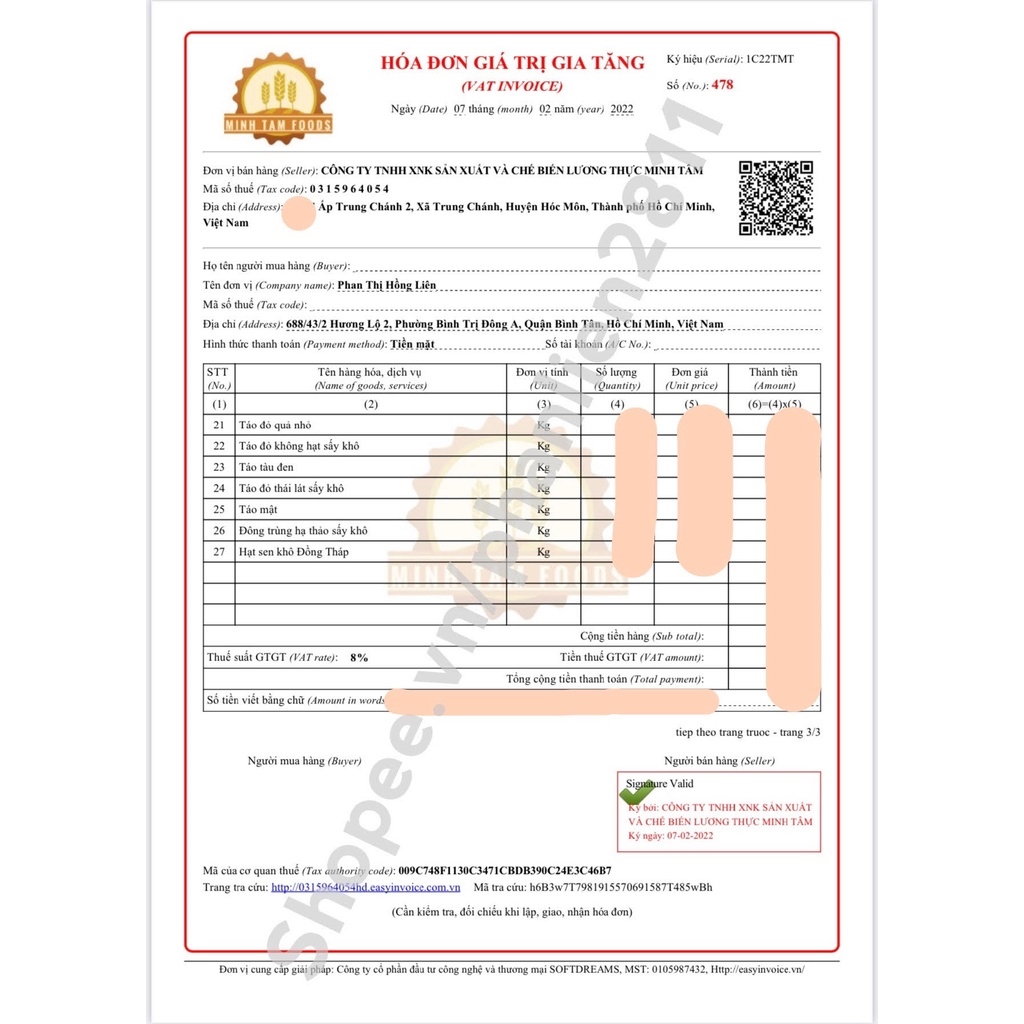 Kỷ tử đỏ nhỏ loại 1 100g