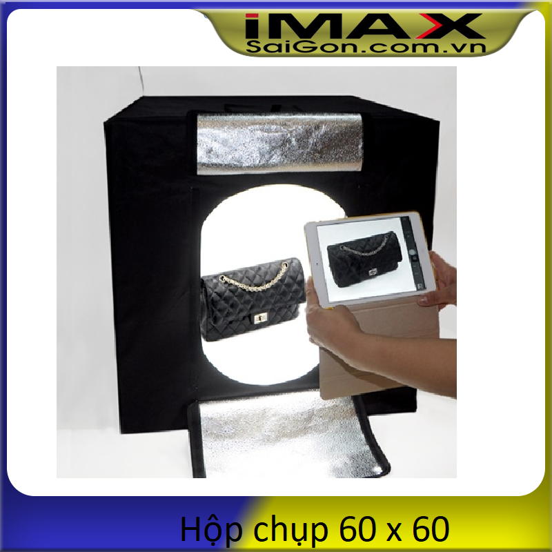 Hộp chụp sản phẩm Ciya Led CY-60 + Chân xoắn, địa hình spider tripod loại to