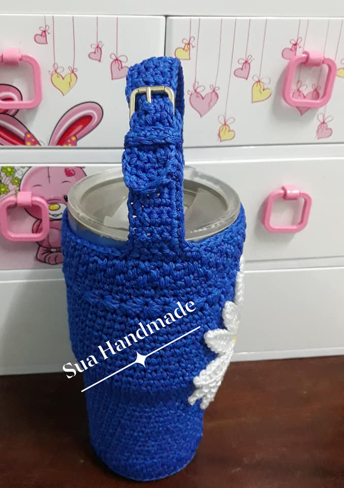 Túi đựng ly giữ nhiệt Handmade (không bao gồm ly)