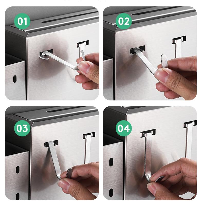 Kệ đựng dao đũa inox 304 cao cấp