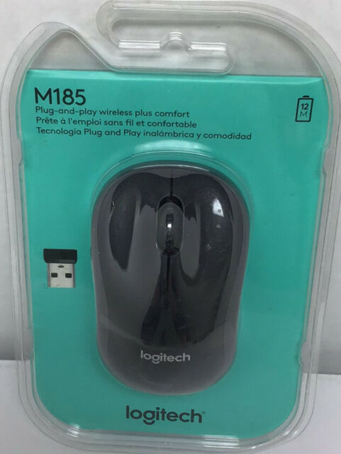 CHUỘT KHÔNG DÂY LOGITECHE M185 xài cực bền