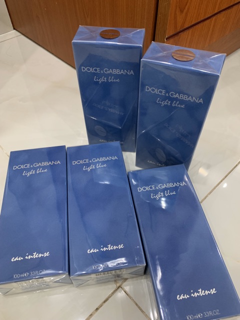 Nước hoa D&G light blue eau intense 100ml full seal