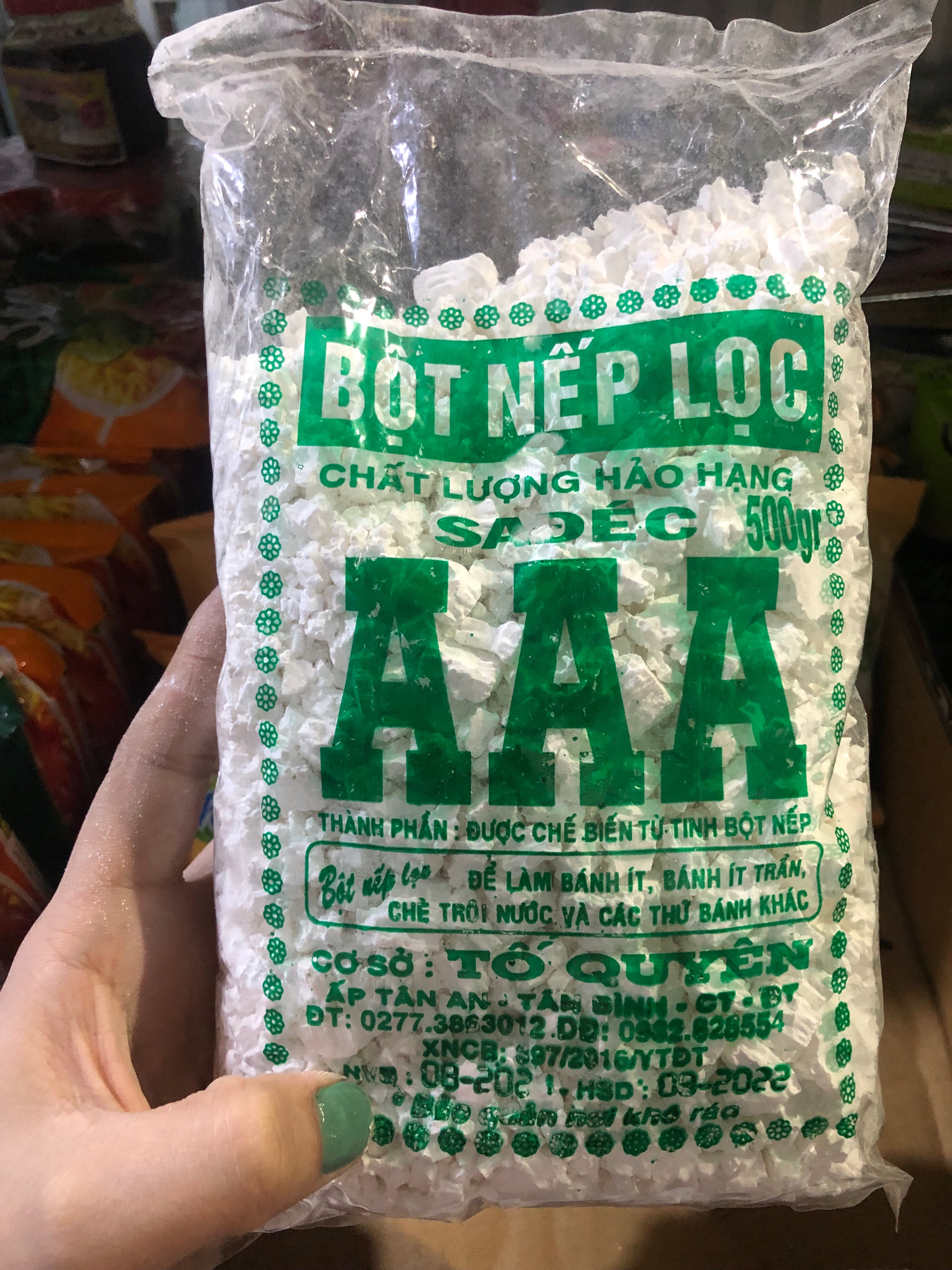 BỘT NẾP AAA SA ĐÉC 500g