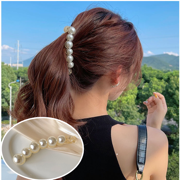 Kẹp Tóc Nữ Đính Ngọc Trai Thời Trang