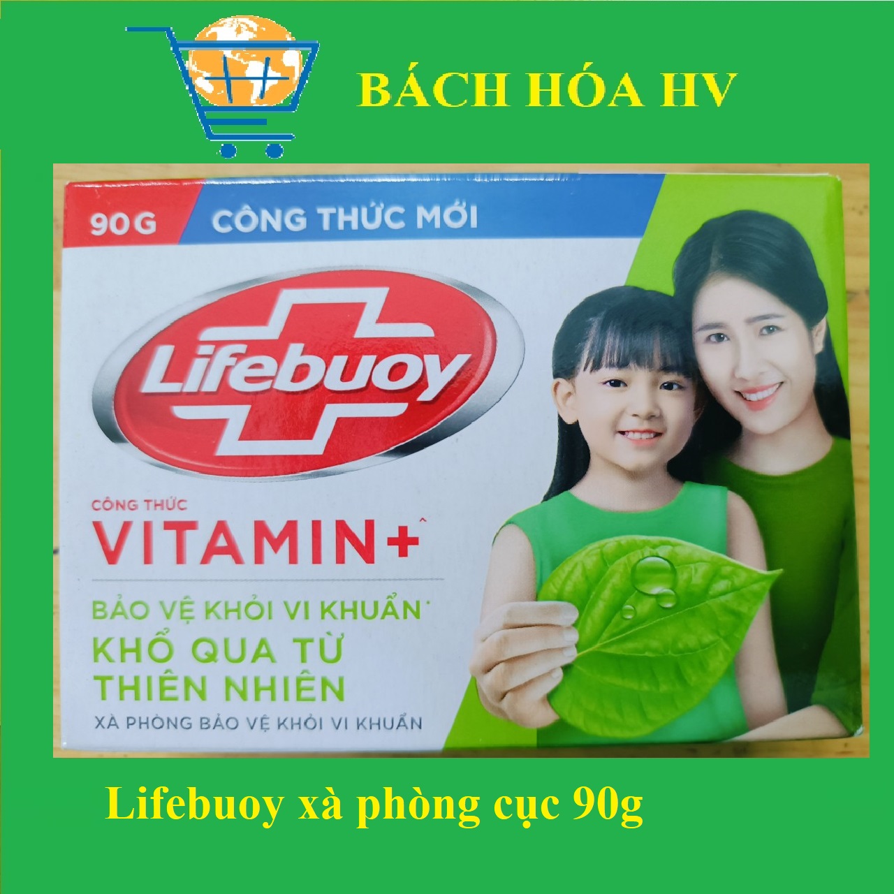 Lifebuoy xà phòng cục 90g - BACH HOA HV