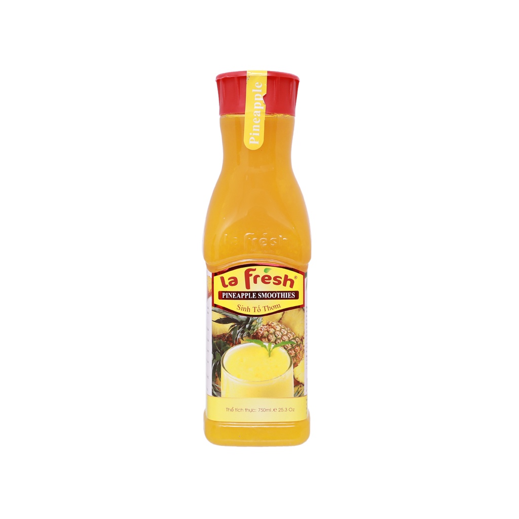 Sinh tố Lafresh Thơm (Pineapple Smoothies) 650ml