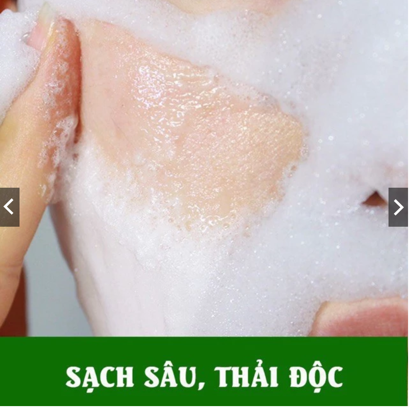 Mặt nạ sủi bọt thải độc Detox Blanc