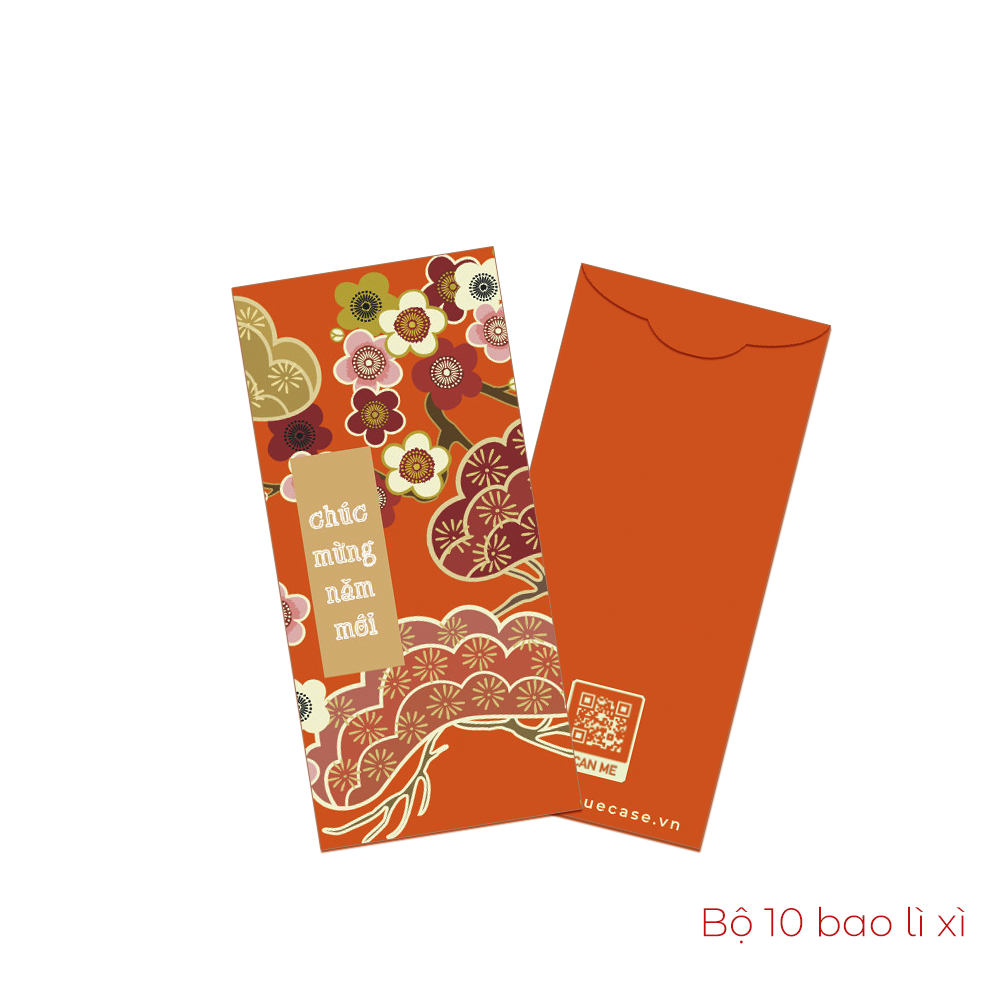 [Quà tặng không bán] Bộ 6 bao lì xì Unique Case 2023