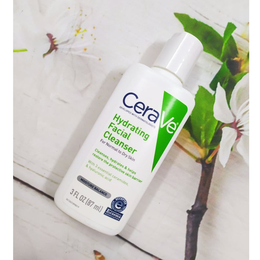 [Fullsize 236/473ml] SỮA RỬA MẶT CERAVE HYDRATING CLEANSER 236 ML