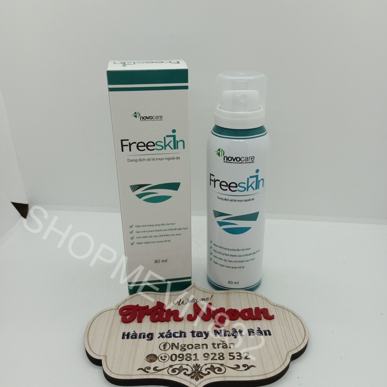 DUNG DỊCH XỊT MỤN FREESKIN LỌ 80ML