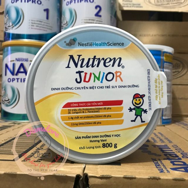 Nutren Junior 800g-850g milk (1-10 years old)