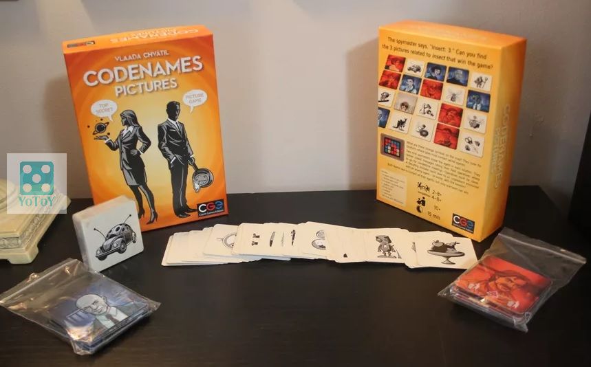Codenames pictures boardgame – Trò chơi mật danh đoán hình ảnh