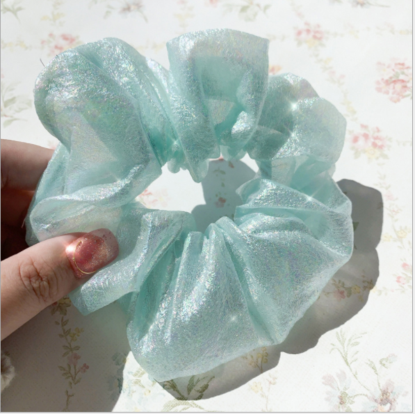 Cột Tóc Nhũ Bóng Thời Trang
